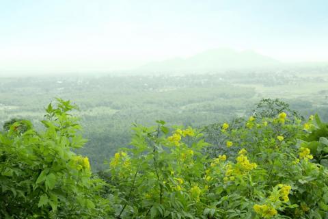 Scenic beauty from the top of Canary Hill, Hazaribagh, Jharkhand