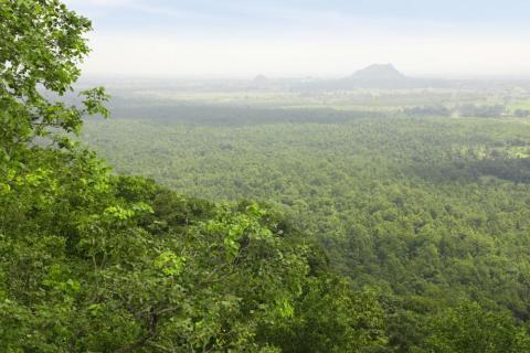 A view from Canary Hill, situated in the district of Hazaribagh, Jharkhand