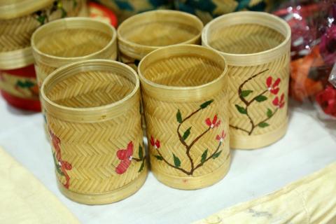 Multi-Purpose Bamboo craft Box