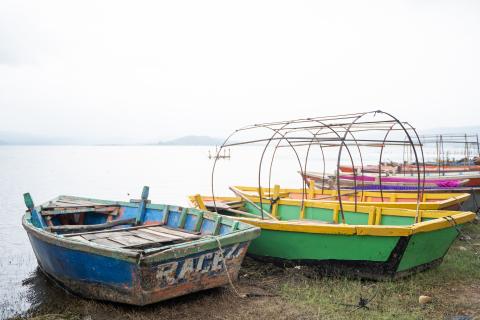 Colorful boat