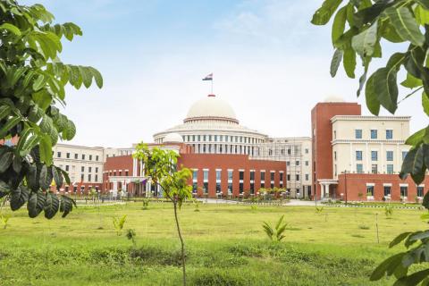 Beautiful building of new Vidhan Sabha, Ranchi