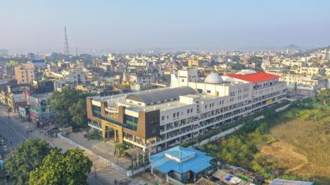 Aerial View of Vendor Market, Ranchi, Jharkhand