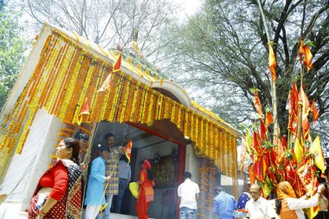 Beautiful hindu temple