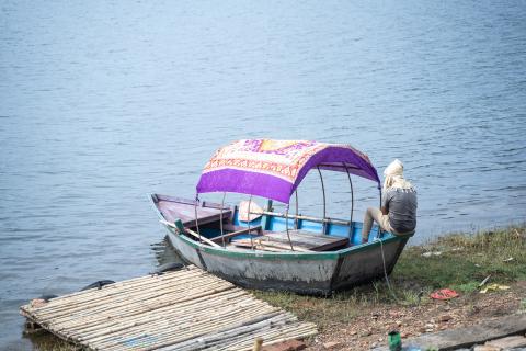 Colorful boat