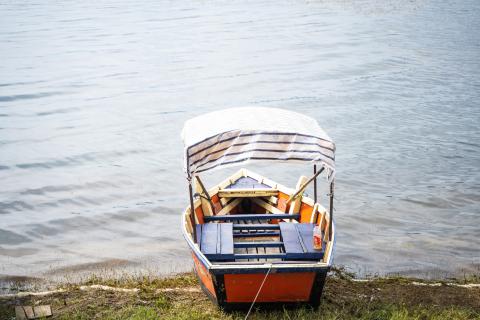 Colorful boat