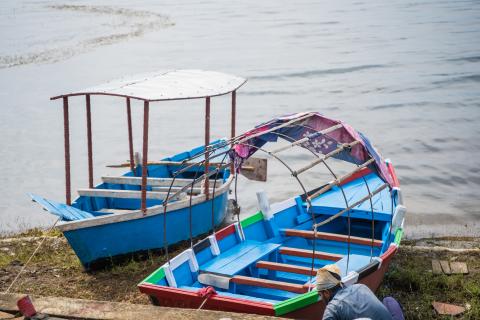 Colorful boat