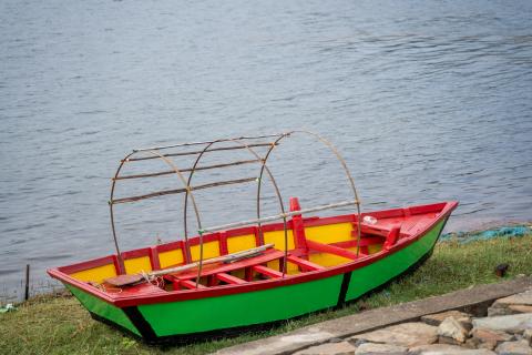 Colorful boat