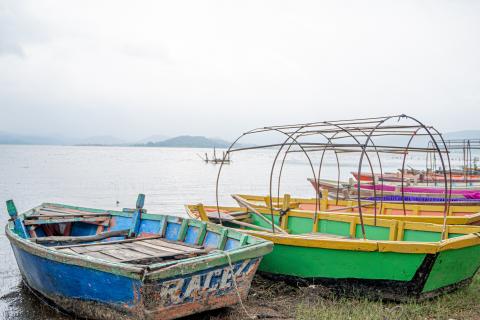 Colorful boat