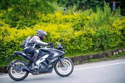 Biker in the Valley