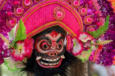 Manbhum Chhau Mask