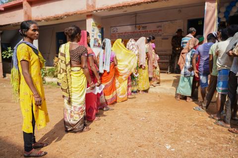 Election in Rural part of India