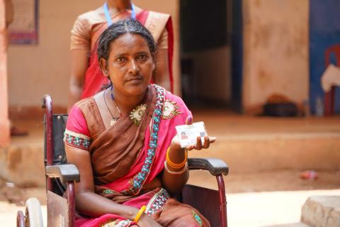 Election in Rural part of India