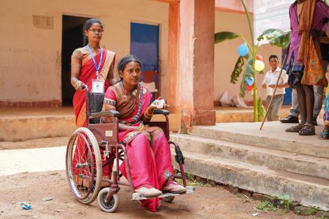 Election in Rural part of India